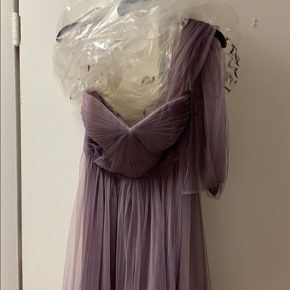 Jenny yoo annabelle bridesmaid dress in lilac - Picture 4 of 8